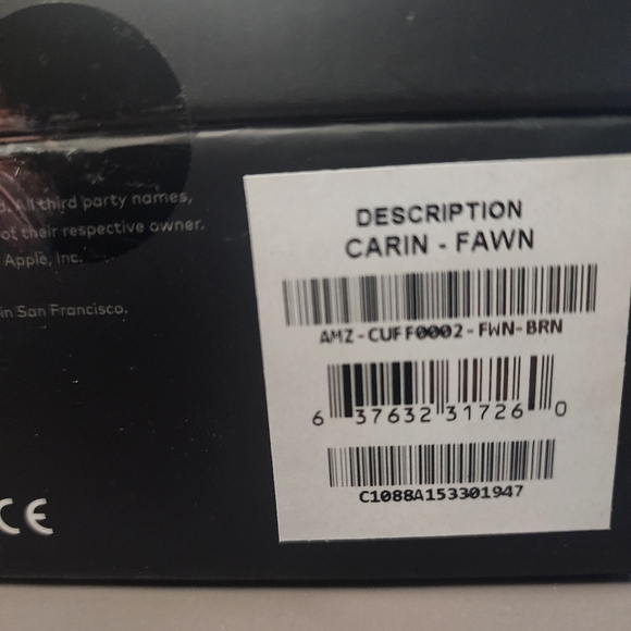 NWT IOB Carin Cuff Smart Leather Bracelet - Picture 4 of 13